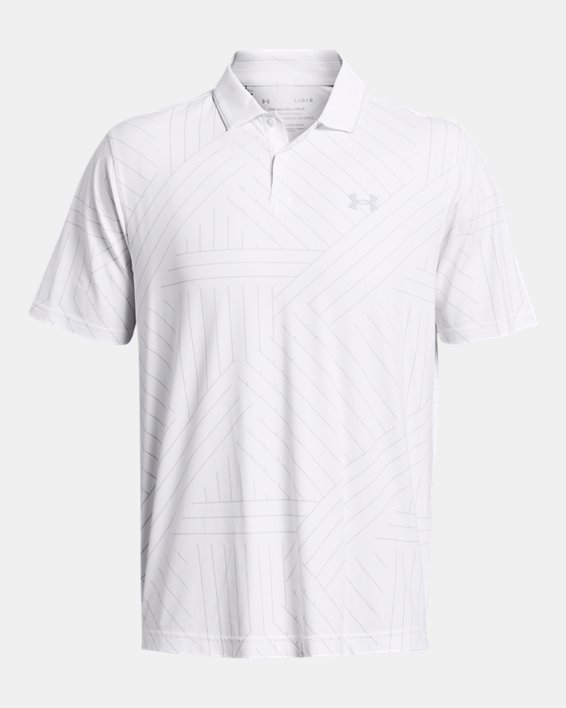 Men's UA Iso-Chill Edge Polo in White image number 3